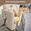 Canapé modulaire, canapé modulaire modulaire accueillant les animaux de compagnie avec rangement, canapé modulaire avec canapé-lit, canapé modulaire convertible confortable (6 sièges)