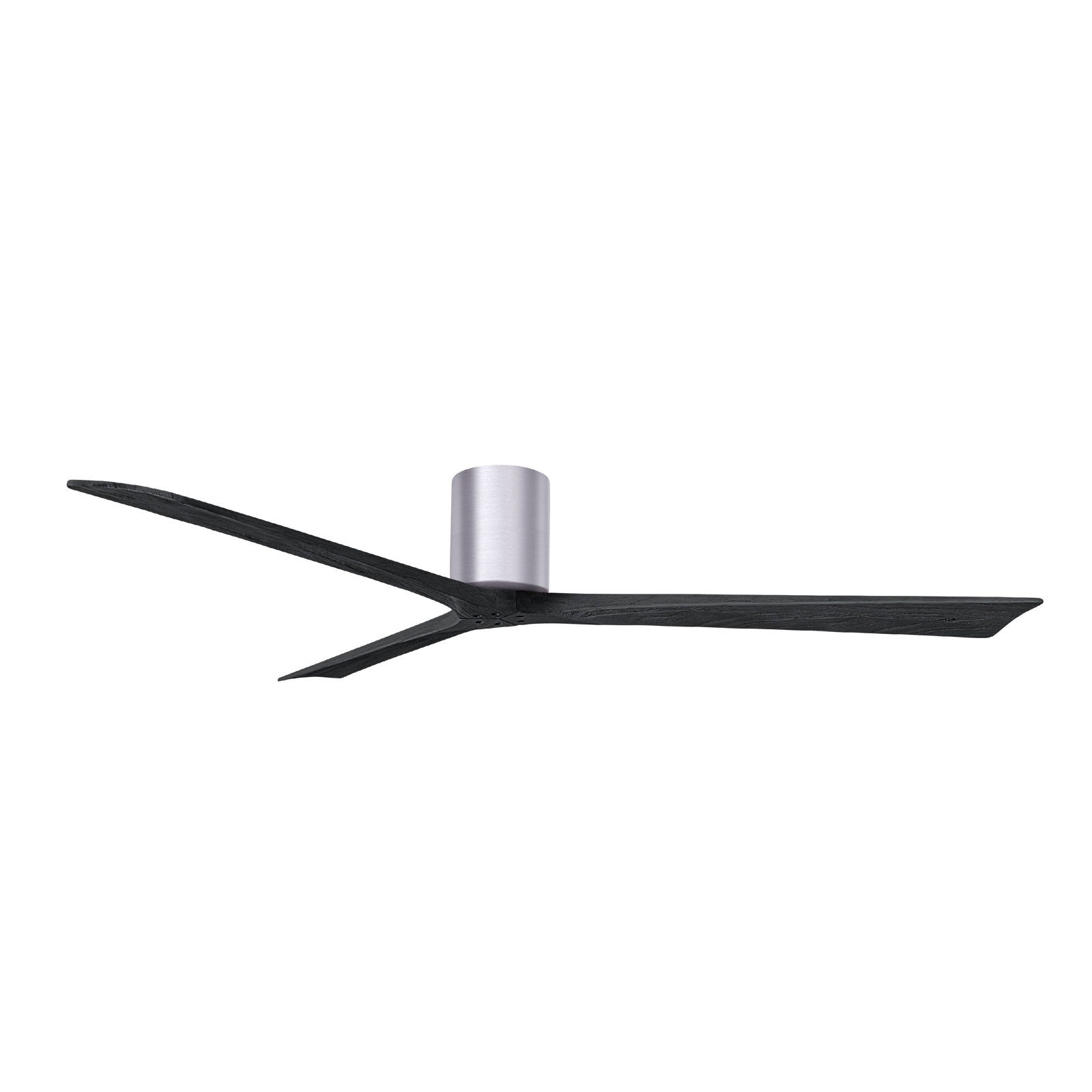 Olivier Ceiling Fan, Brushed Nickel, Matte Black, 72"