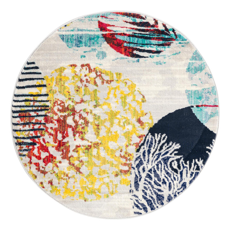 Pauletta Indoor Rug, Round 4'