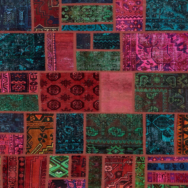 Abstract Indoor Rug, Square 3'