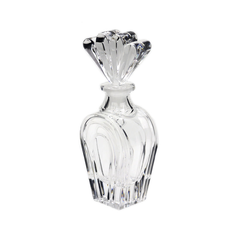 Bouteille de parfum en plomb et cristal Febo
