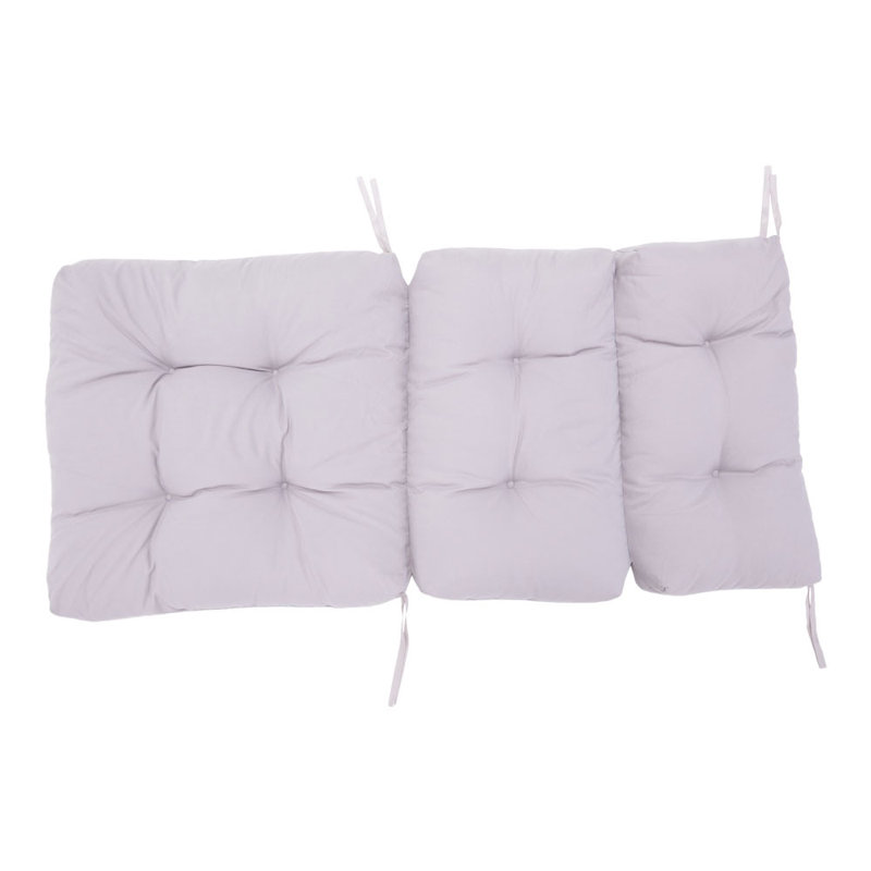 Tri-fold Back Cushion, Grey