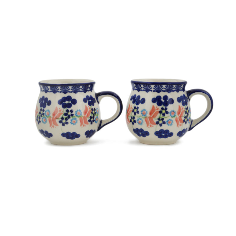 Tasse à café brillante Beauty Polish, 12 oz., Baies tulipe, 2