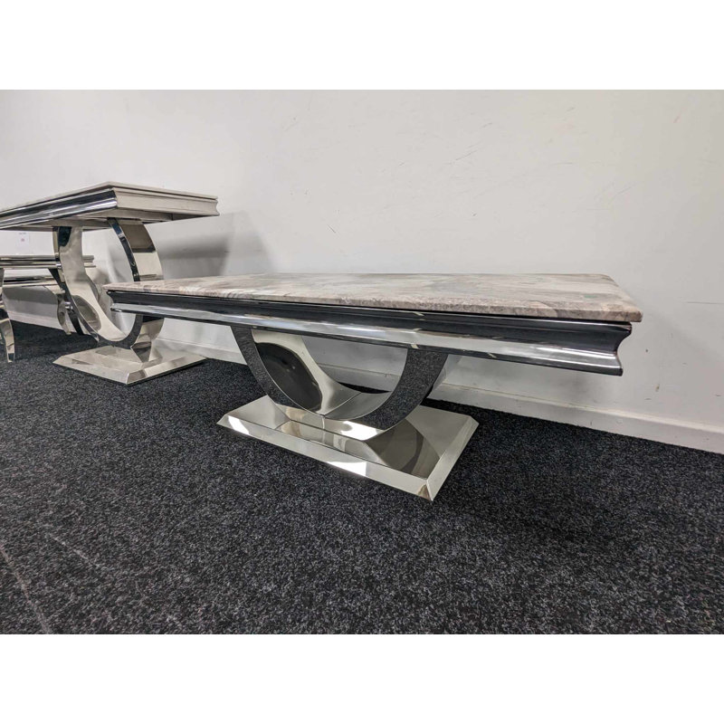 Chantiel Pedestal Coffee Table
