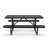 Kristy Commercial Grade Expanded Mesh Metal Outdoor Picnic Table with Anchors-18937251-35769256