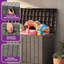 Boîte de rangement imperméable en résine Balconera-125239603