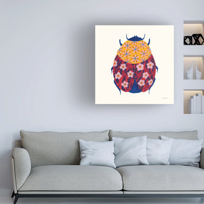 Art mural sur toile «Scarabée III»