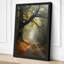 Autumn Forest Path Scandinavian - Wrapped Canvas-508946602-508946607