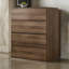 Commode haute Lina, 4 tiroirs à fermeture automatique, poignées étroites-100491023
