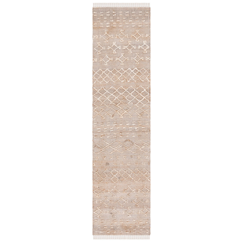 Tapis tissé à la main Southwestern, Tapis de couloir 2 pi 3 po x 9 pi
