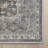 Apollo Tirana Vintage Medallion Oriental Dark Grey Flat-Weave Area Rug-88588453