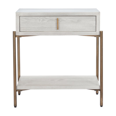 Yoru Side Table Oak White