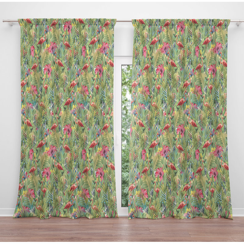 Ahriella Room Darkening Curtain, 20" W x 52" L