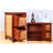 Hand-Carved 2-Drawer Double-Door Accent Cabinet