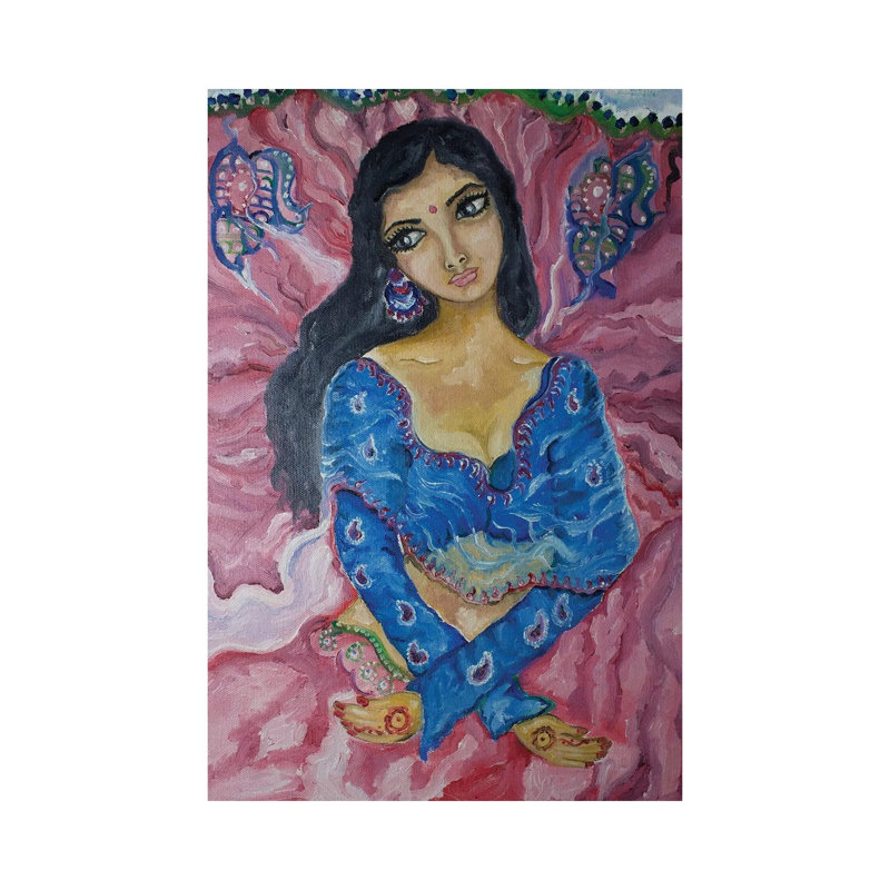 Bride 1 Piece Wall Art on Canvas, 30.48cm H x 20.32cm W