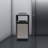 Metal Open Kitchen Trash Can-92560205