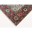 Tapis ivoire / rouille en laine noué à la main-101830578