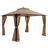 12 Ft. W x 10 Ft. D Steel Patio Gazebo-50495526