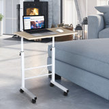 30.75'' H x 23.5'' W Laptop Cart with Wheels