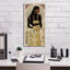  «Natural Beauty In Gold 2» par Alonzo Saunders, art mural sur toile, 12 po x 24 po