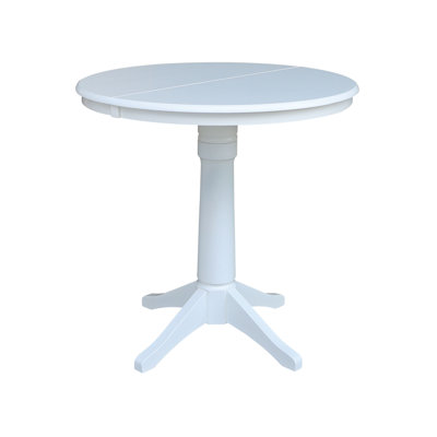 Henington Extendable Solid Wood Dining Table