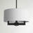 Litzy 4 - Light Dimmable Drum Chandelier-1424521683