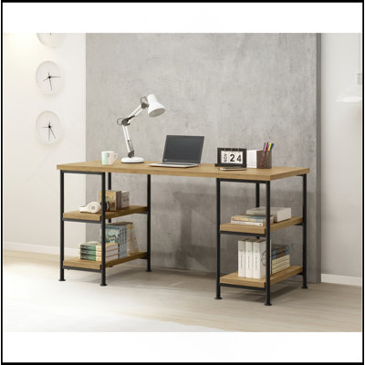 Bureau en chêne doré