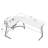 Kalle L-Shaped Metal Base Writing Desk-1710490230