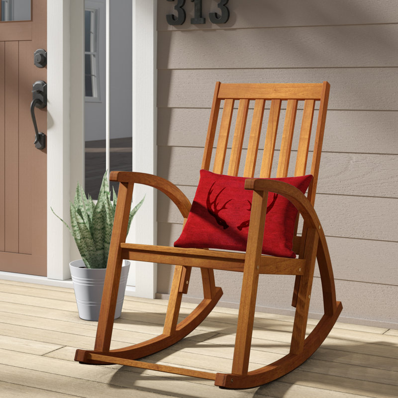 Bross Acacia Outdoor Chair, Natural