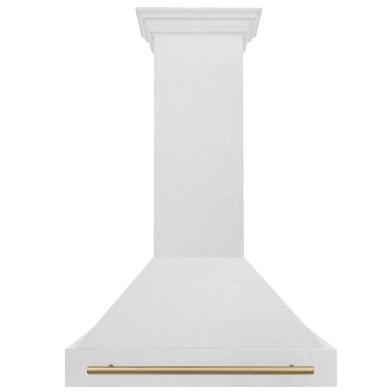 Autograph Edition 36" Fingerprint Resistant Stainless Steel Range Hood, Champagne Bronze