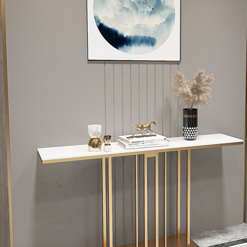 Minimalist Luxury Console Table, 31.5" H x 55.1" W x 11.8" D
