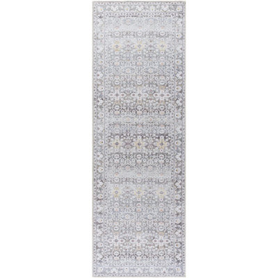 Our PNW Home x Livabliss Rainier Machine Washable Olive Traditional Area Rug