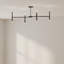 Lustre linéaire moderne Spoutnik 8 lumières Marcuse-88566722