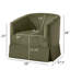 Ensemble de 2 chaises demi-tonneau pivotantes rembourrées-952969817