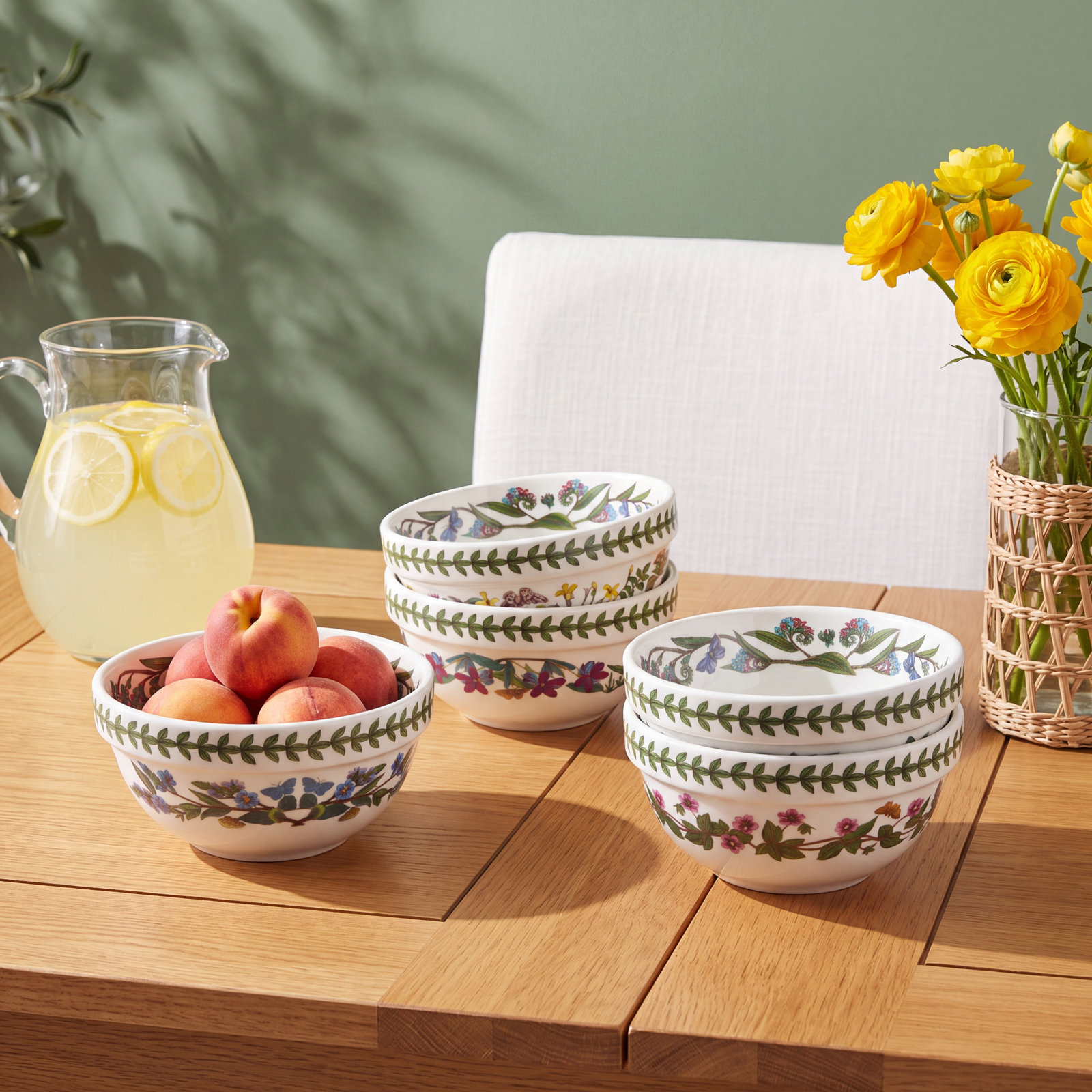 Botanic Garden Earthenware Cereal Bowl