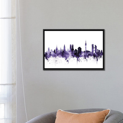 " Munich, Germany Skyline " by Michael Tompsett