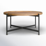 Molise Solid Wood Top Single Coffee Table