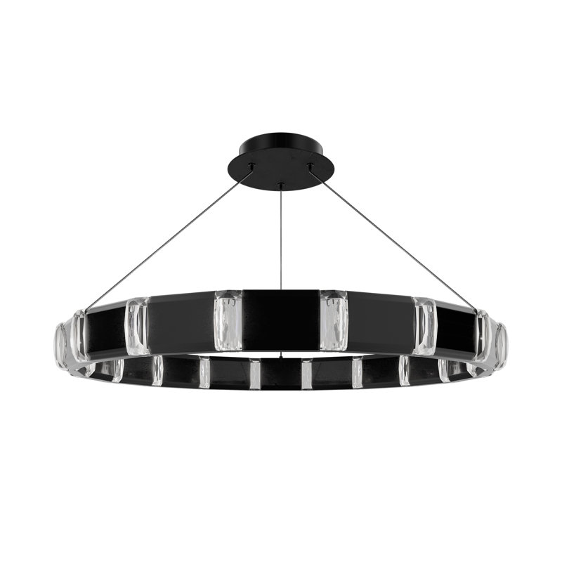 Jounce 18 Light Crystal LED Pendant