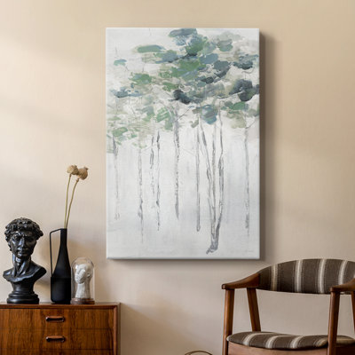 Impasto Tree Line II -Custom Wrapped Gallery Cavas