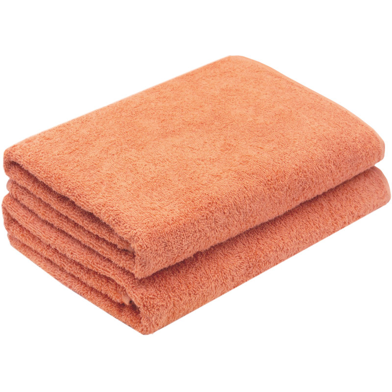 Midweight Bath Towel, Terracotta