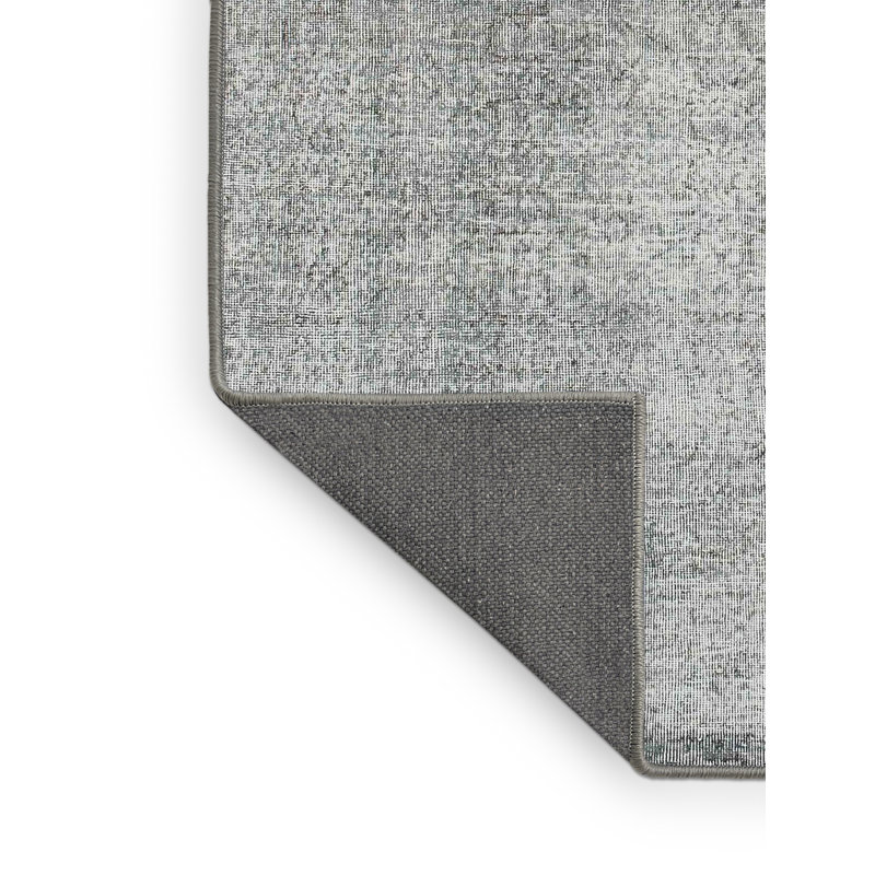 Tapis gris zone contemporaine, Rectangle 5 pi x 7 pi