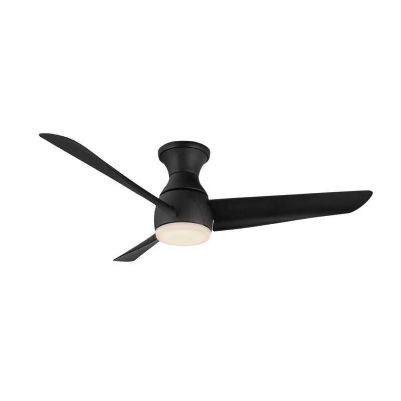 Thalia Smart LED Ceiling Fan, Matte Black