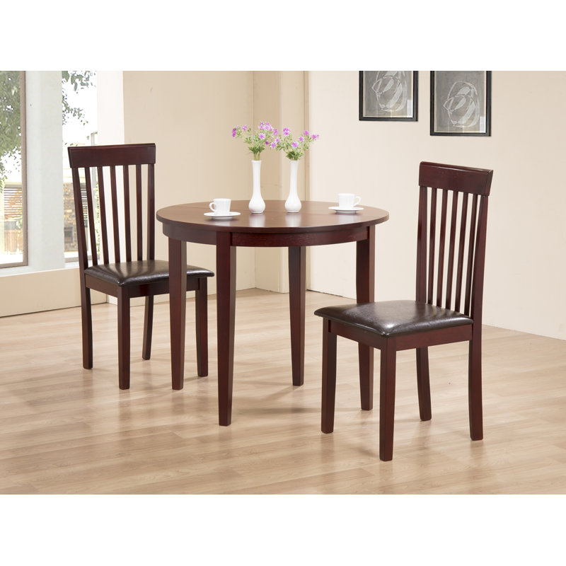 Lauretta Solid Wood Dining Chair, Mahogany