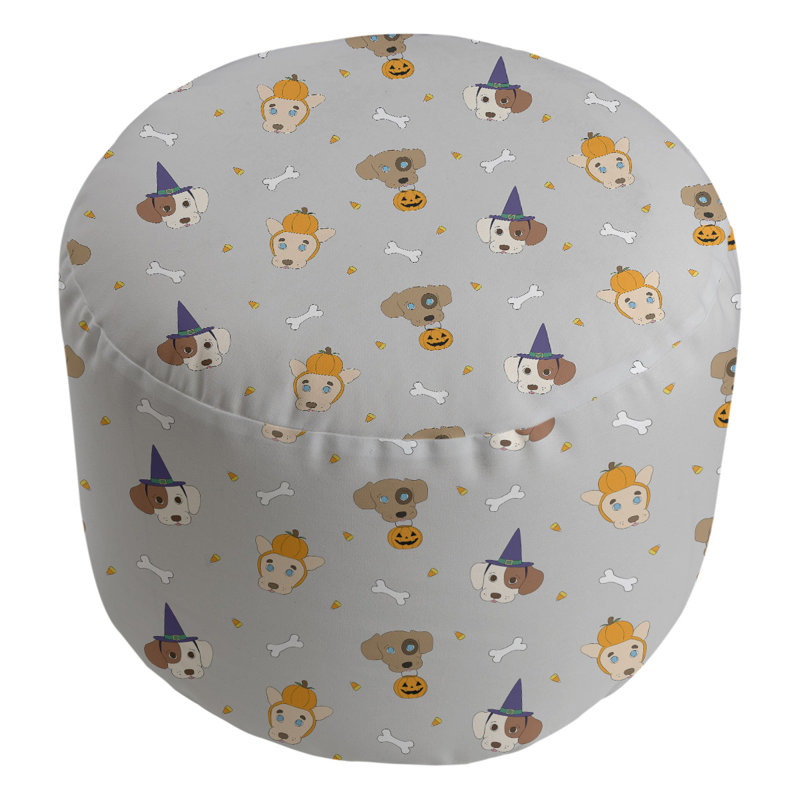 repose-piedsst hol halloween dogs, Gris