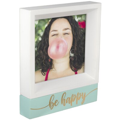 Be Happy Picture Frame -  Malden, 10406-44