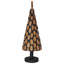 Christmas Tree with Stand Brown Solid teak wood-1830892821