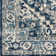 Stewie Power Loom Dark Blue Rug
