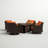 Fionnula 5-Piece Rattan Seating Group With Sunbrella® Cushion Covers-19504883