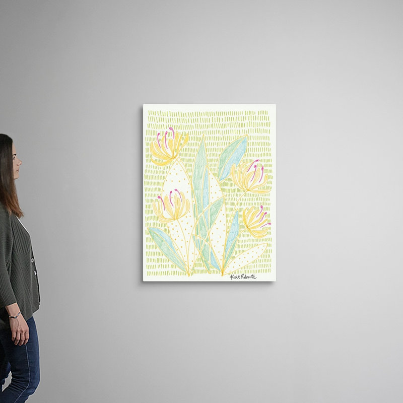 « Honey bunches » par Kait Roberts-impression sur toile, Toile tendue, H 40 po x l 30 po x P 1,25 po