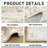 2'6" X 8' Washable Runner Rug, Modern Abstract Beige Grey Indoor Rug, Soft Anti-Skid Thin Non-Shedding Carpet For Living Room Bedroom Hallway Dining Room Nursery Office Farmhouse-1033567945